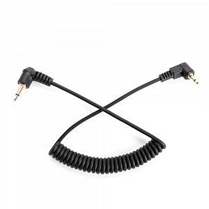 Synchronizační kabel jack 2,5 mm - 3,5 mm