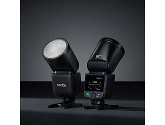 Godox V1 mid S pro blesk Sony TTL HSS s kruhovou hlavou
