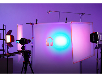 Godox Litemons LP600R Kit2 RGB LED panel s klapkami 2x60W
