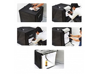 Godox LST60 Triple Mini Photo Studio 60cm světelný stan s LED osvětlením