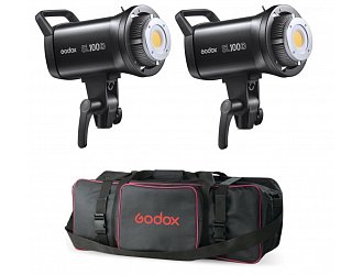 Godox SL100D Kit2 sada dvou světel s brašnou