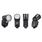 Godox V100 N pro Nikon TTL HSS blesk s kruhovou hlavou 100 Ws