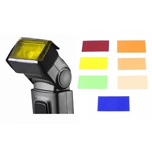 Sada barevných filtrů Godox CF-07 pro blesk