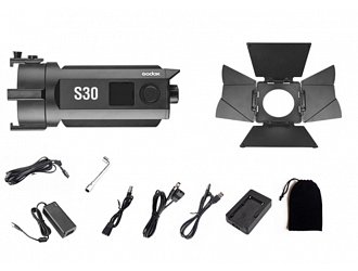 Zaostřovací LED foto/video světlo Godox S30