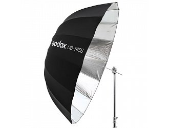 Godox UB-165S 165cm parabolický odrazný deštník stříbrný