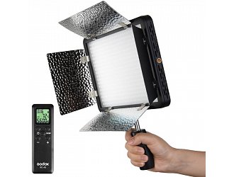 Godox LED500 LR-C foto/video světlo  s klapkami Bi-Color