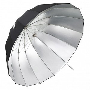 Godox UB-105S 105cm parabolický reflexní deštník stříbrný