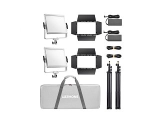 Godox Litemons LP600R Kit2 RGB LED panel s klapkami 2x60W