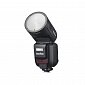 Godox V100 N pro Nikon TTL HSS blesk s kruhovou hlavou 100 Ws