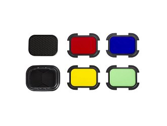 Godox BD-07 klapky s voštinou a filtry