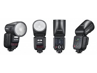 Godox V100 N pro Nikon TTL HSS blesk s kruhovou hlavou 100 Ws