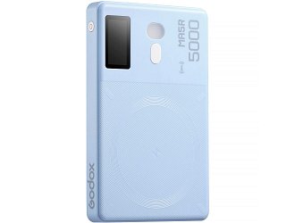 Godox MA5R RGB LED Powerbank světlo modrá