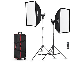 Godox SL100Bi Kit sada dvou světel s příslušenstvím a pouzdrem