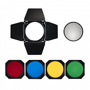 Godox BD-04 klapky s voštinou a filtry