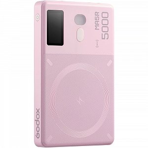 Godox MA5R RGB LED Powerbank světlo růžová