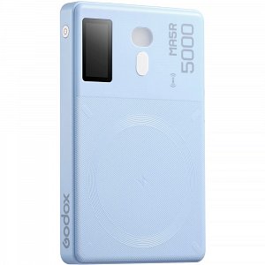 Godox MA5R RGB LED Powerbank světlo modrá