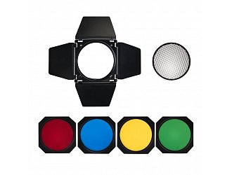 Godox BD-04 klapky s voštinou a filtry