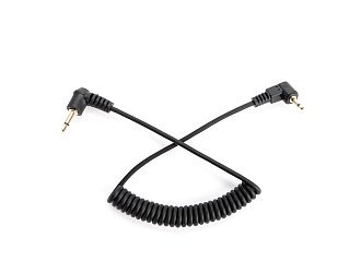 Synchronizační kabel jack 2,5 mm - 3,5 mm