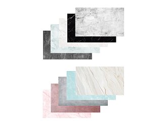 Flatlay Mramor foto pozadí oboustranné sada 5ks 10 vzorů