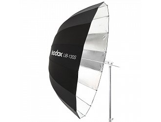 Godox UB-130S 130cm parabolický odrazný deštník stříbrný