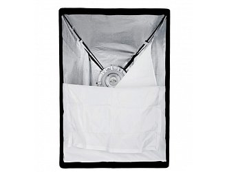 Softbox 60x60 cm s voštinovým systémem Bowens skládací