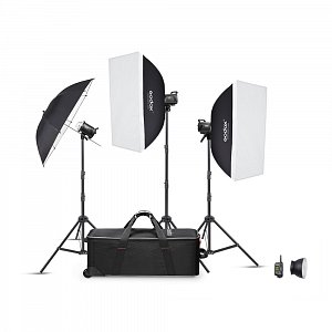 Godox MS300V-D sada 3 studiových blesků 300Ws s příslušenstvím a pouzdrem